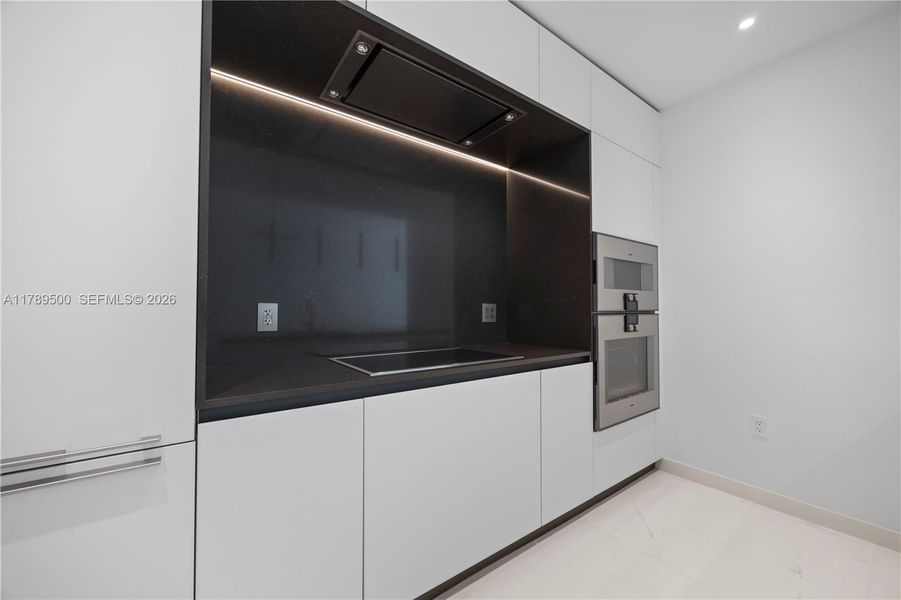 Furnished interior view inside a new home in Aston Martin Residences, Miami (Image 11).