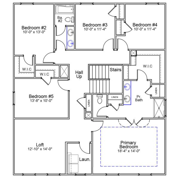 2D floor plan layout of this home in Garden Grove, Conway, SC (Image 3).