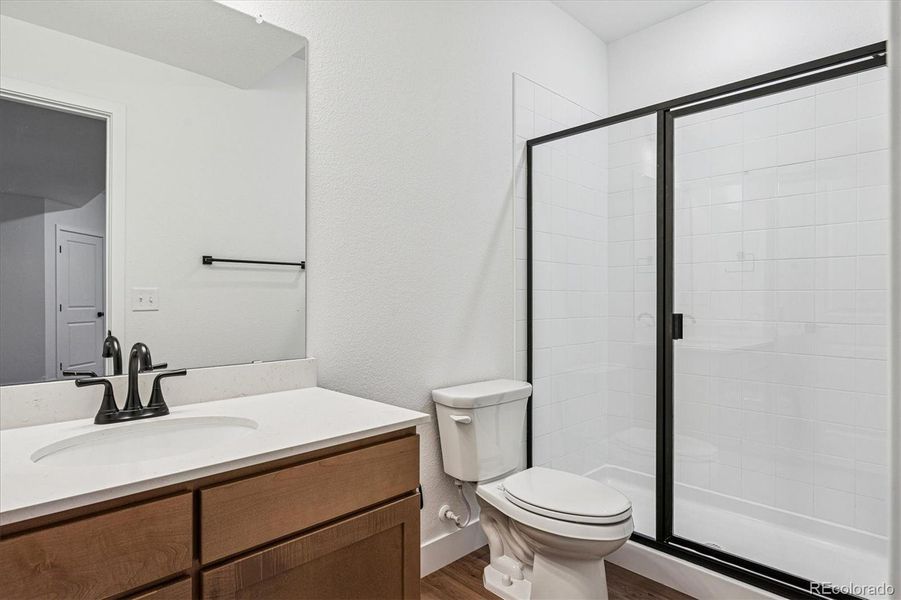 Furnished interior view inside a new home in The Summit at Meridian, Englewood (Image 9).