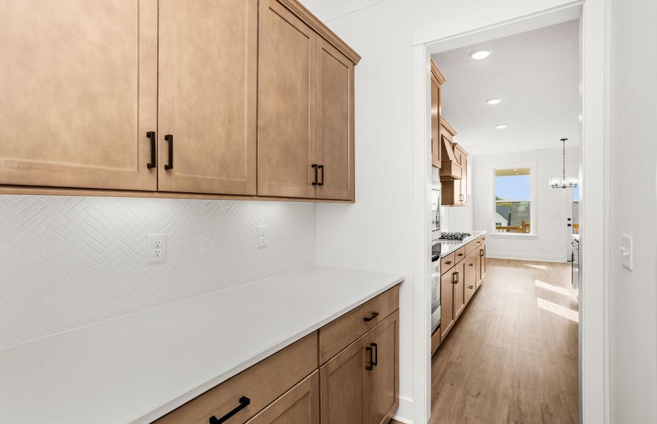 Furnished interior view inside a new home in Durham Farms, Hendersonville (Image 17).