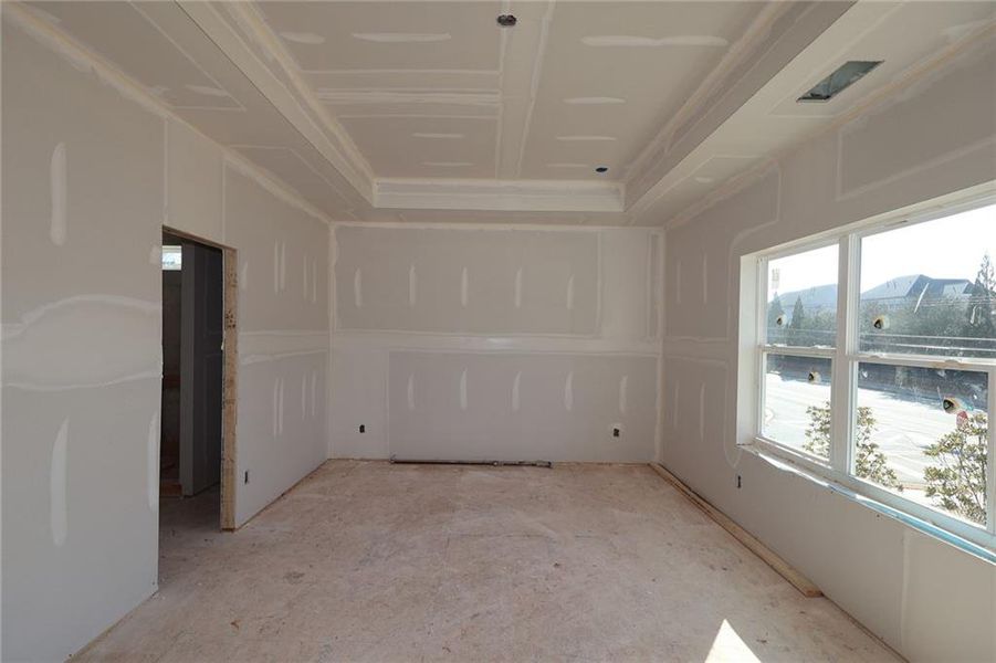 In-progress construction of a new home in Havencroft, Woodstock, GA (Image 9).