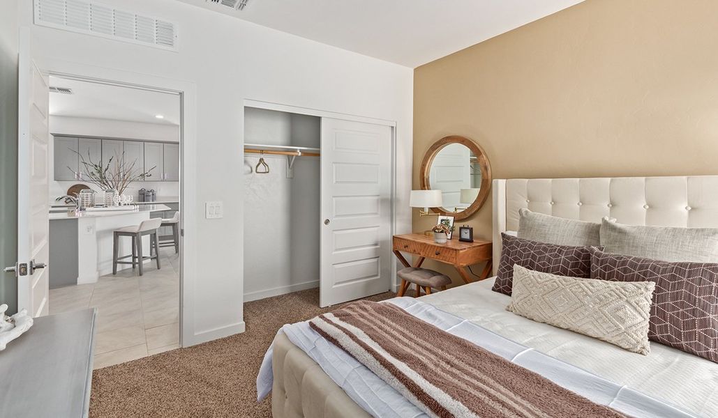 Representative furnished interior of a home built from the Kingston by D.R. Horton in Barnett Village, Marana (Image 35).