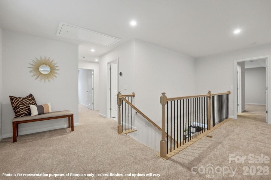 Photo is for representation purposes of floorplan only - colors, finishes, and options will vary