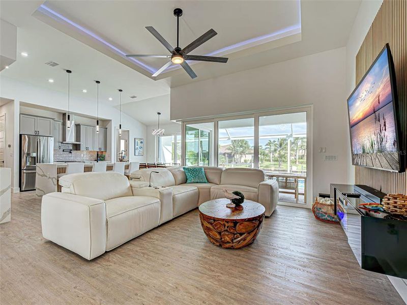 Furnished interior view inside a new home in , Port Charlotte (Image 47).