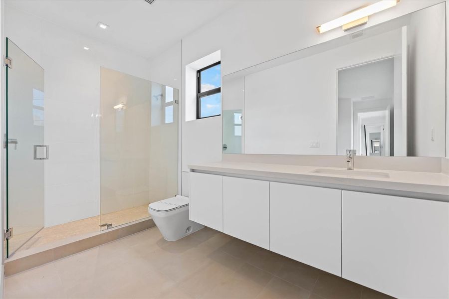 Furnished interior view inside a new home in , Weston (Image 19).