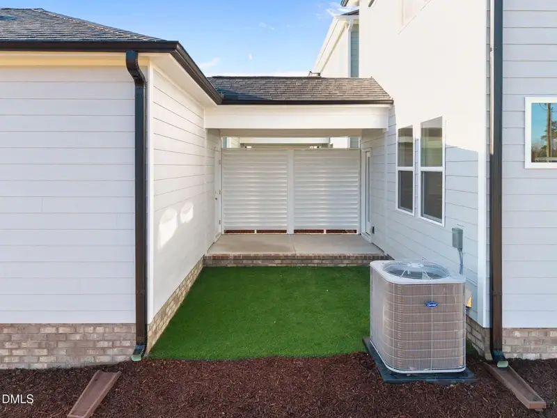 Exterior details and patio area of a home in Forestville Yard, Knightdale (Image 4).