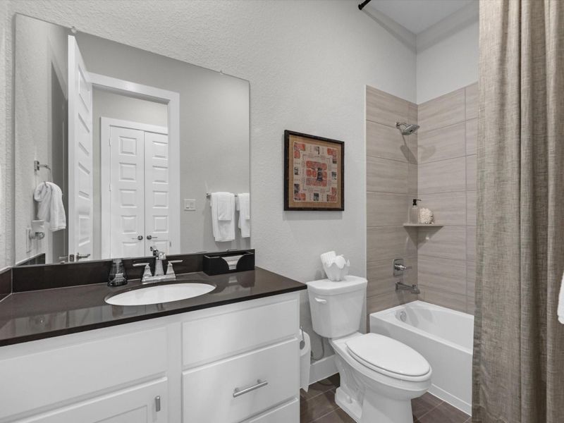 Furnished interior view inside a new home in Tompkins Reserve, Katy (Image 11).