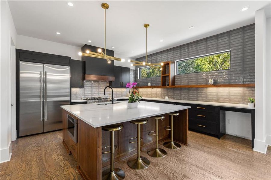 Furnished interior view inside a new home in , Brookhaven (Image 27).