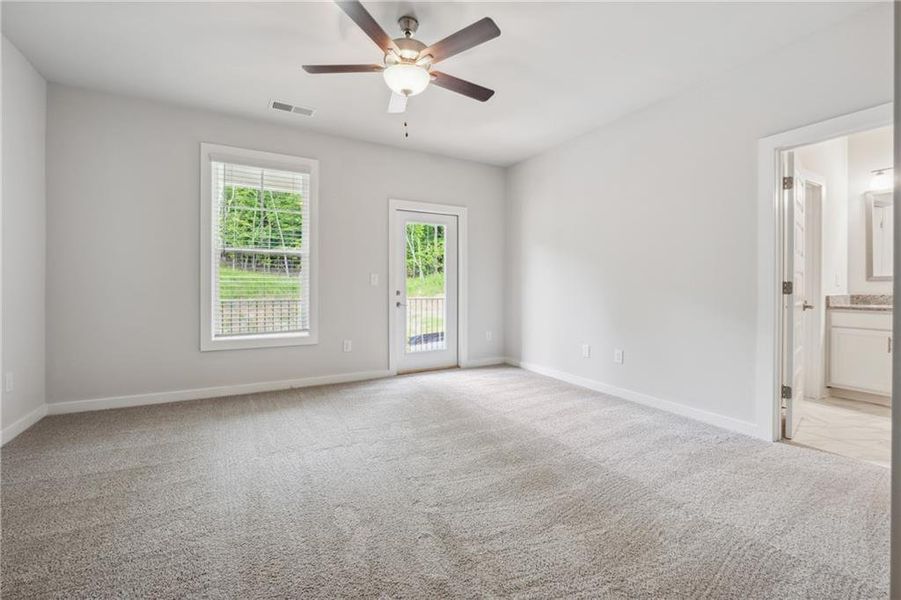 Spacious, unfurnished interior of a new home in The Park at Gainesville Township, Gainesville (Image 16).