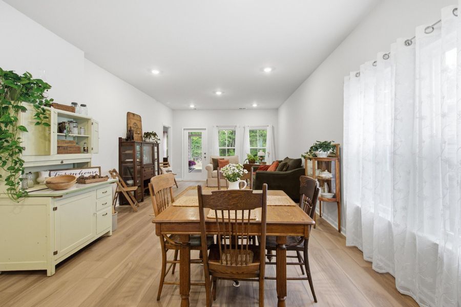 Furnished interior view inside a new home in Horizons at Summers Corner | 55+, Summerville (Image 31).