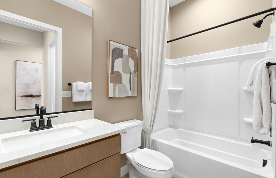 Representative furnished interior of a home built from the Bayley by Del Webb in Sun City Festival, Buckeye (Image 10).