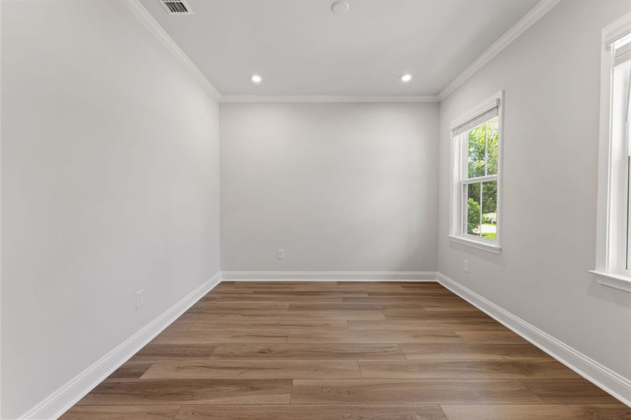 Spacious, unfurnished interior of a new home in Solserra, Shallotte (Image 12). Spacious, unfurnished interior of a new home in Solserra, Shallotte (Image 12).