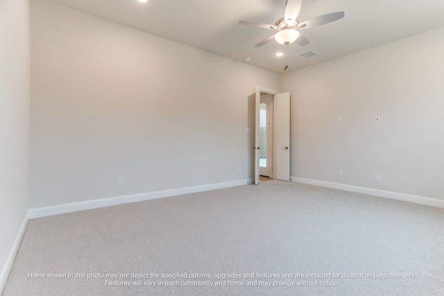 Spacious, unfurnished interior of a new home in Valor Estates, Temple (Image 8).