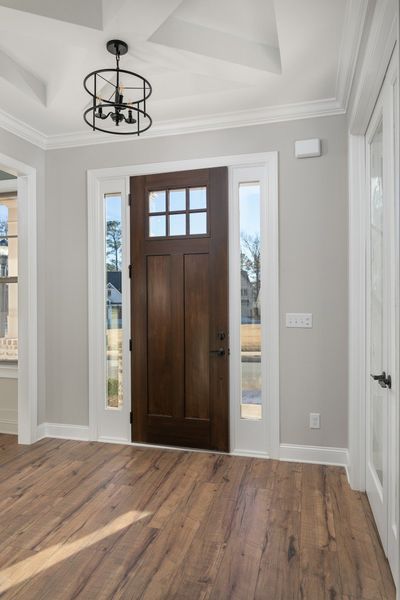 Representative unfurnished interior of a home built from the The Cumberland by Greentech Homes LLC in Nature's Cove, Ooltewah (Image 17). Representative unfurnished interior of a home built from the The Cumberland by Greentech Homes LLC in Nature's Cove, Ooltewah (Image 17).