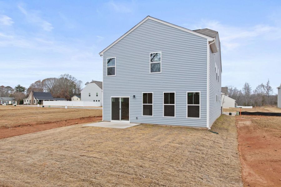 Exterior details and patio area of a home in Bellevue, Greenville (Image 22).