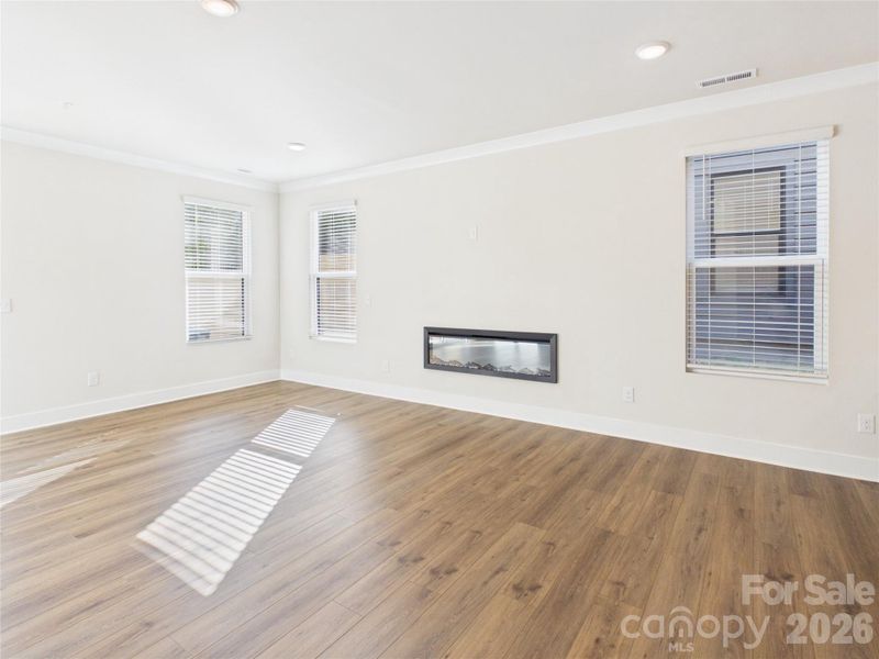 Spacious, unfurnished interior of a new home in , Charlotte (Image 35).