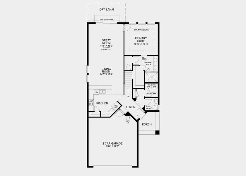 2D floor plan layout for the Santa Rosa by Taylor Morrison in Westview Community Group Page, Kissimmee, FL (Image 3).