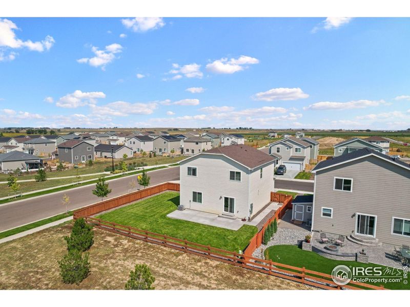 Front exterior of a new home in Hidden Creek, Frederick, CO, highlighting curb appeal (Image 19).