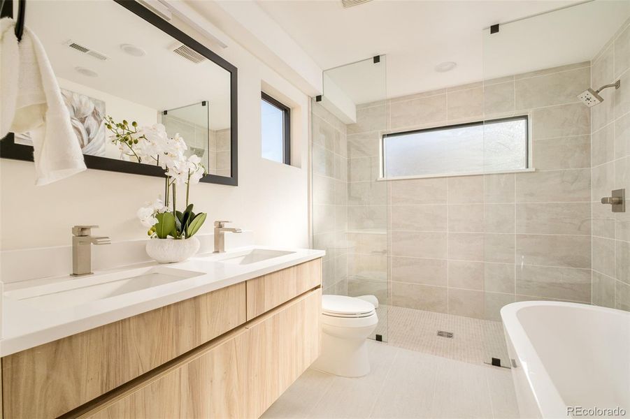 Furnished interior view inside a new home in , Denver (Image 6).