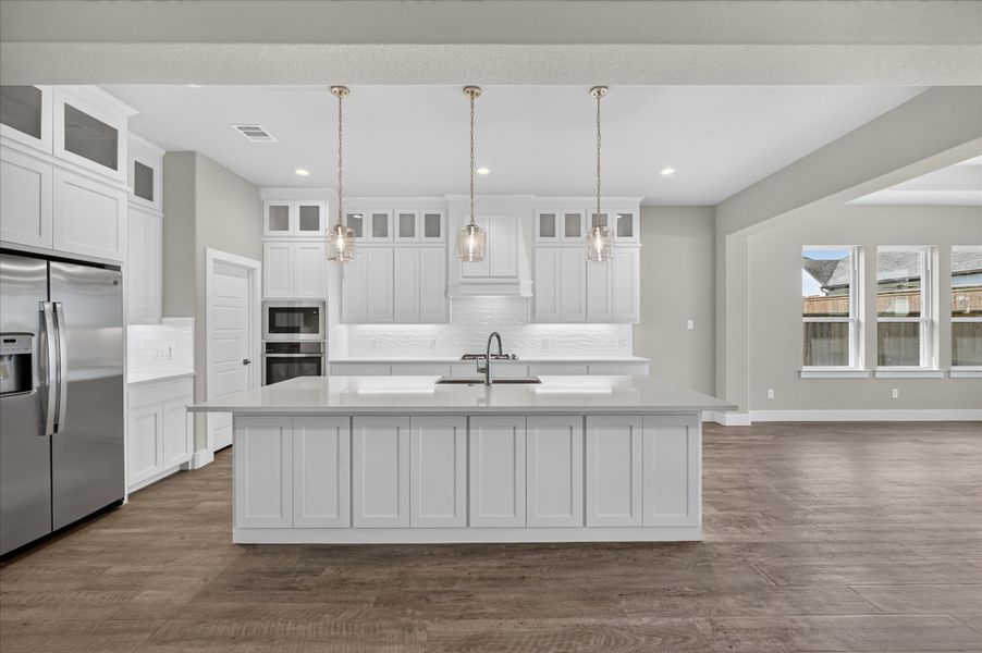 Furnished interior view inside a new home in LeTara, Haslet (Image 5).