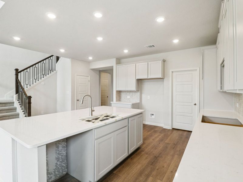 Furnished interior view inside a new home in Fox Falls, Boerne (Image 7).