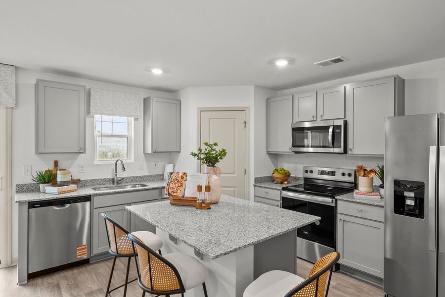 Furnished interior view inside a new home in Champions Village at Cherry Hill, Pendleton (Image 39).