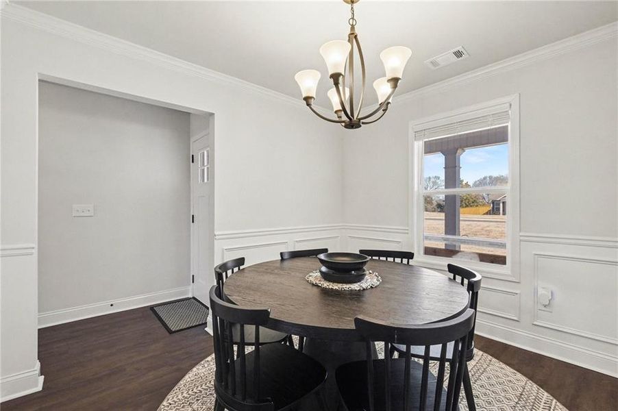 Furnished interior view inside a new home in , Winterville (Image 7).
