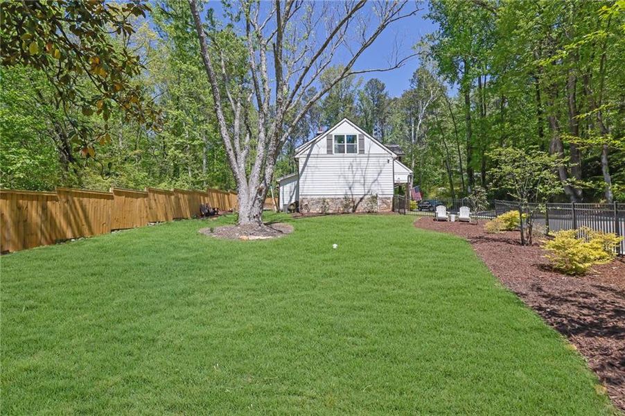 Exterior details and patio area of a home in , Canton (Image 3).
