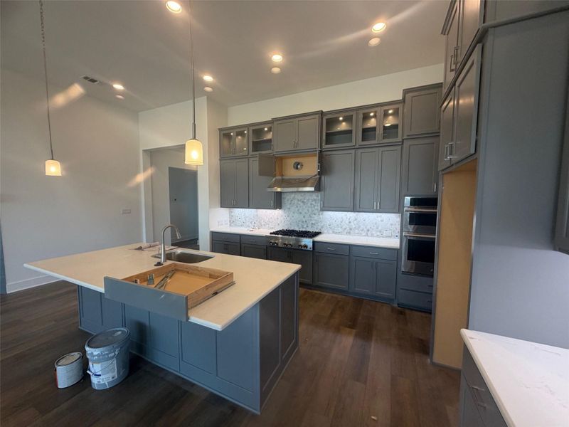 Furnished interior view inside a new home in Leander Estates, Leander (Image 7).