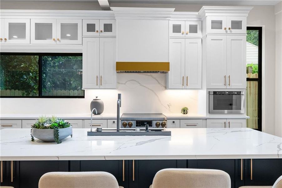 Furnished interior view inside a new home in , Atlanta (Image 18).