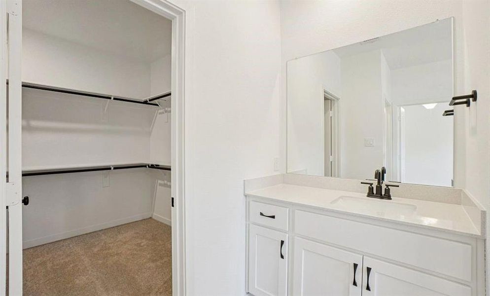 Furnished interior view inside a new home in Sereno Oaks at Buckner Terrace, Dallas (Image 3).