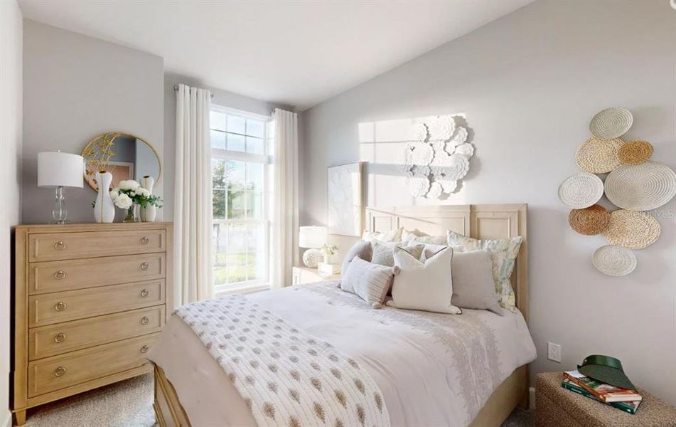 Furnished interior view inside a new home in Plantation Bay, Ormond Beach (Image 19).