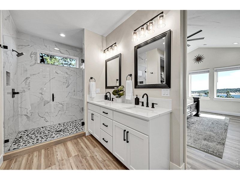 Furnished interior view inside a new home in , Loveland (Image 9).