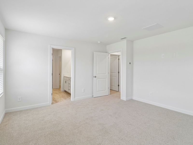 Spacious, unfurnished interior of a new home in Trivium Meadows, Newton (Image 16). Spacious, unfurnished interior of a new home in Trivium Meadows, Newton (Image 16).