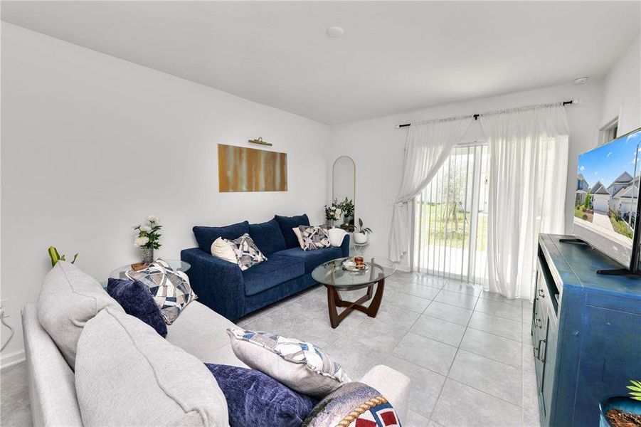 Furnished interior view inside a new home in Cascades, Davenport (Image 4). Furnished interior view inside a new home in Cascades, Davenport (Image 4).