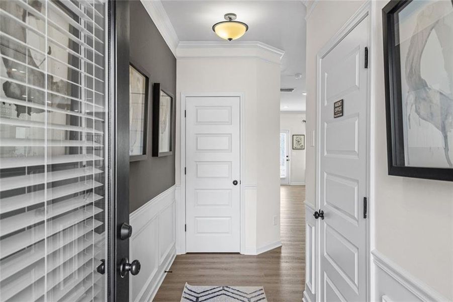 Furnished interior view inside a new home in Trinity Station, Auburn (Image 8).