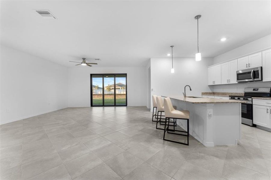Furnished interior view inside a new home in , Port Charlotte (Image 5).