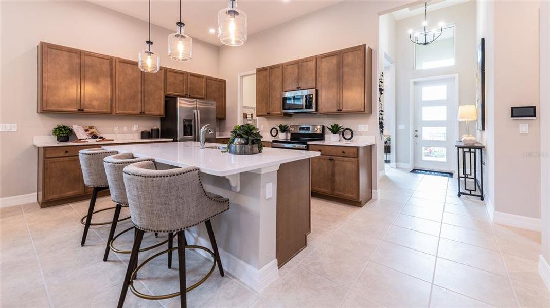 Furnished interior view inside a new home in , Deland (Image 17).