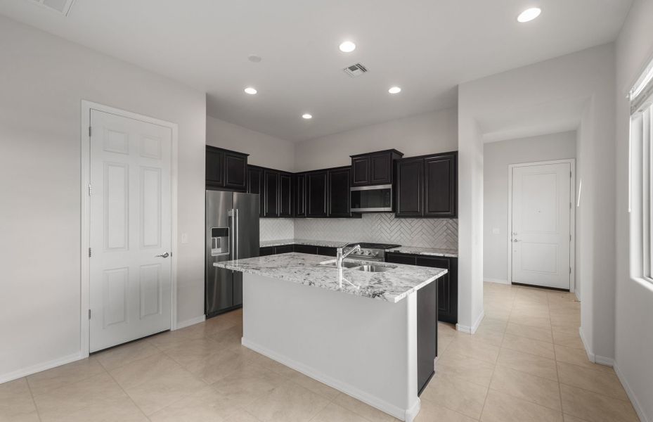 Furnished interior view inside a new home in Sun City Festival, Buckeye (Image 5).