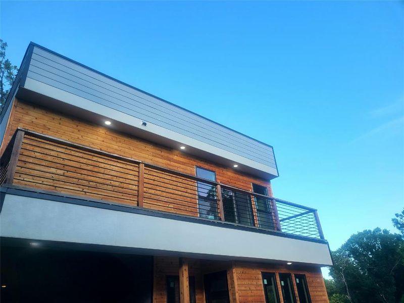 Front exterior of a new home in , Dallas, TX, highlighting curb appeal (Image 22).