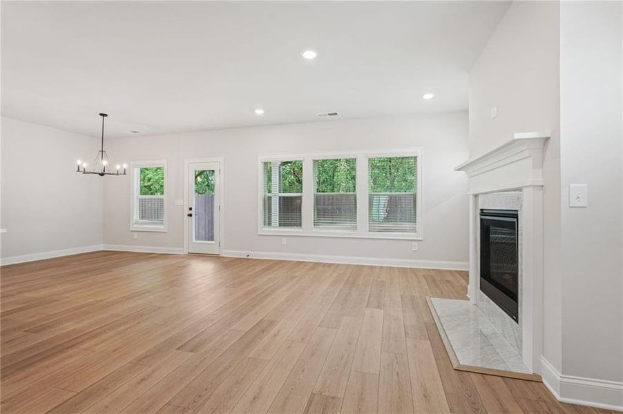 Spacious, unfurnished interior of a new home in Hemingway - Reserve Series, Cumming (Image 23).