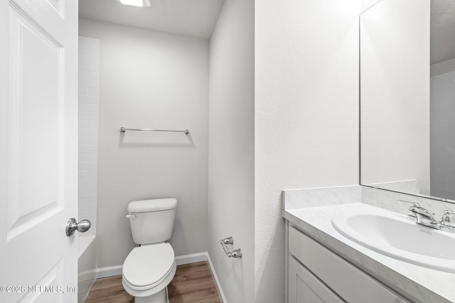 Furnished interior view inside a new home in , Jacksonville (Image 14).