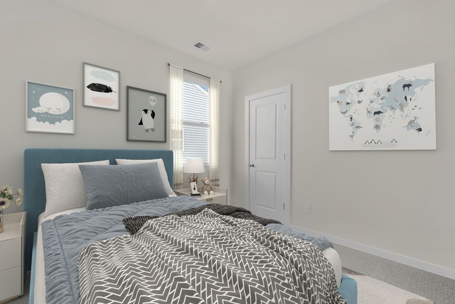 Representative furnished interior of a home built from the The Atkinson by Stanley Martin Homes in Old Charleston Acres, Pelion (Image 12).