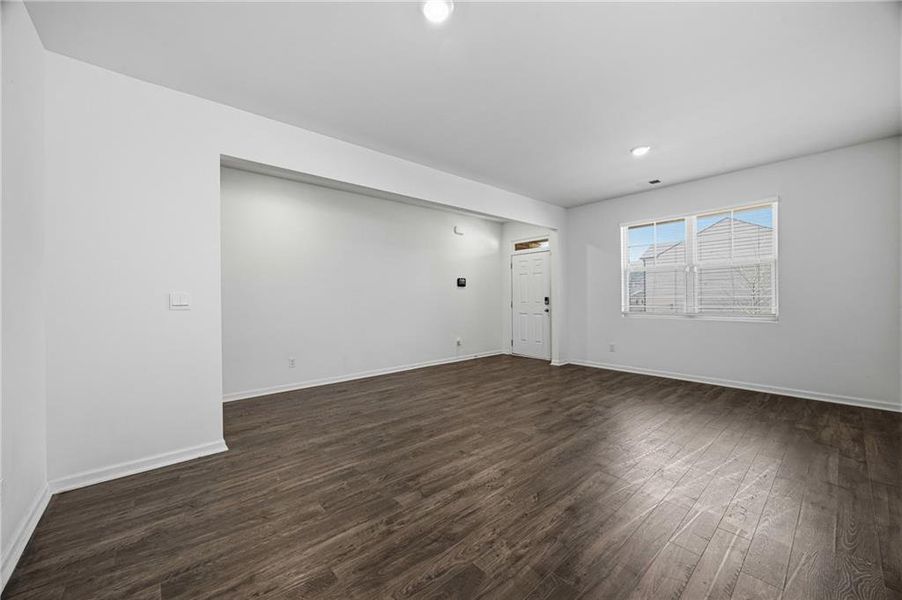 Spacious, unfurnished interior of a new home in The Enclave at Flat Rock Hills, Stonecrest (Image 23).