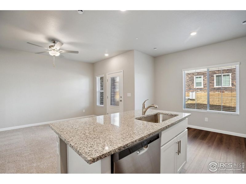 Furnished interior view inside a new home in Johnstown Village, Johnstown (Image 10).