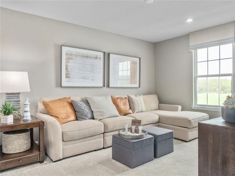 Furnished interior view inside a new home in Villa Mar, Winter Haven (Image 8).