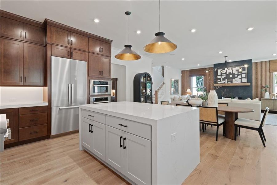 Furnished interior view inside a new home in Silverwood, Cumming (Image 22).