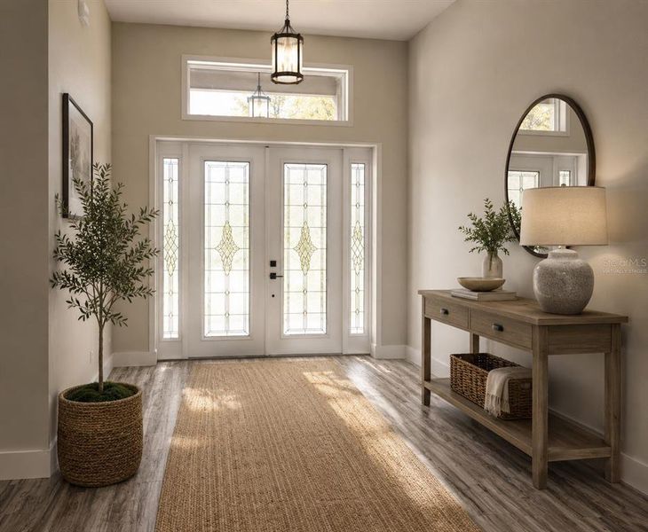 Furnished interior view inside a new home in , North Port (Image 5).