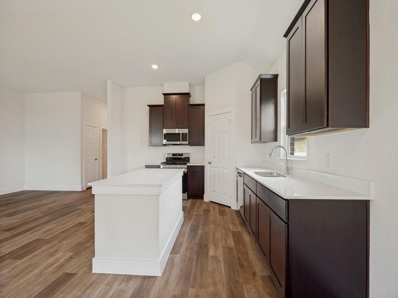 Furnished interior view inside a new home in Pebblebrook, Sherman (Image 5).