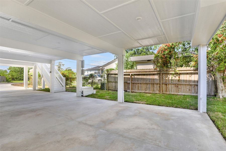 Exterior details and patio area of a home in , La Porte (Image 3).